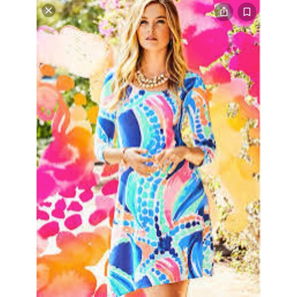 NWT Lilly Pulitzer Ariana dress/Ocean Jewels.